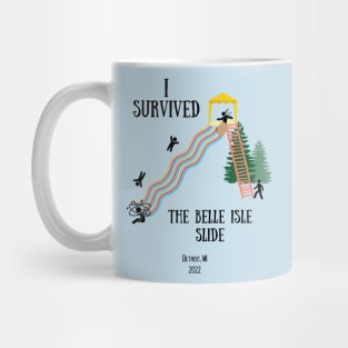 I survived the Belle Isle Slide blk Mug